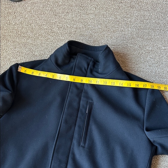 Zara Men's Navy Over Coat - Picture 14 of 15